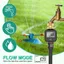 Đồng hồ đo lưu lượng nước kỹ thuật số FUHUIOT, Màn hình LCD chống nước IPX5 Đồng hồ đo kiểm tra tiêu thụ nước, tốc độ dòng chảy Khớp nối di chuyển chính xác Đầu vào bằng đồng thau Đồng hồ đo nước điện tử Tưới vườn