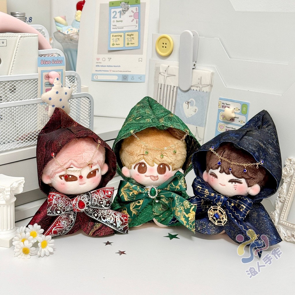 10Cm Quần Áo Cho Bé Magic Áo Ba Màu 10Cm Cotton Búp Bê Quần Áo Thường Cơ Thể Sao Biển Cơ Thể Đa Cơ Thể Mặc 4.3