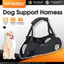 HamshMoc Dog Lift Harness Hỗ trợ Sling cho thú cưng khuyết tật bị thương Dây đeo có thể điều chỉnh cho chó cao cấp