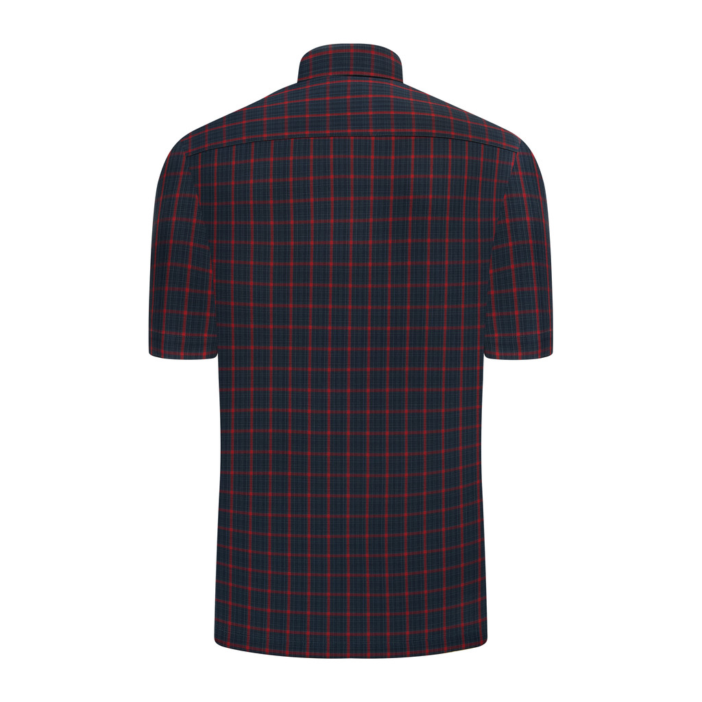 Áo sơ mi ngắn tay vạt ngang VIETTIEN SMART CASUAL vải Bamboo form REGULAR VT00000692