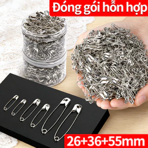 Ghim cố định, cố định chứng minh thư và quần áo, làm thiệp cưới hoặc đồ thủ công, kim ghim kim loại.