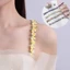 Dây đeo vai MARGREDY, Dây đeo áo ngực hoa co giãn có thể tháo rời, Polyester mềm chống trượt Dây đeo vai hoa có thể điều chỉnh Váy dự tiệc cưới