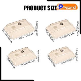 Bánh Nhựa Mái Vòm Nắp Hộp Bánh Mì Nắp Áo Cho Bánh Phục Vụ Khay Trưng Bày Tiệc Cưới