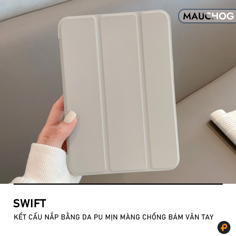 Bao Da iPad Màu Pastel Chống Sốc Siêu Mỏng Cho iPad Pro M5 M4 M2 M1 Air 7 6 5 4 Gen 11 10 Mini 7 6