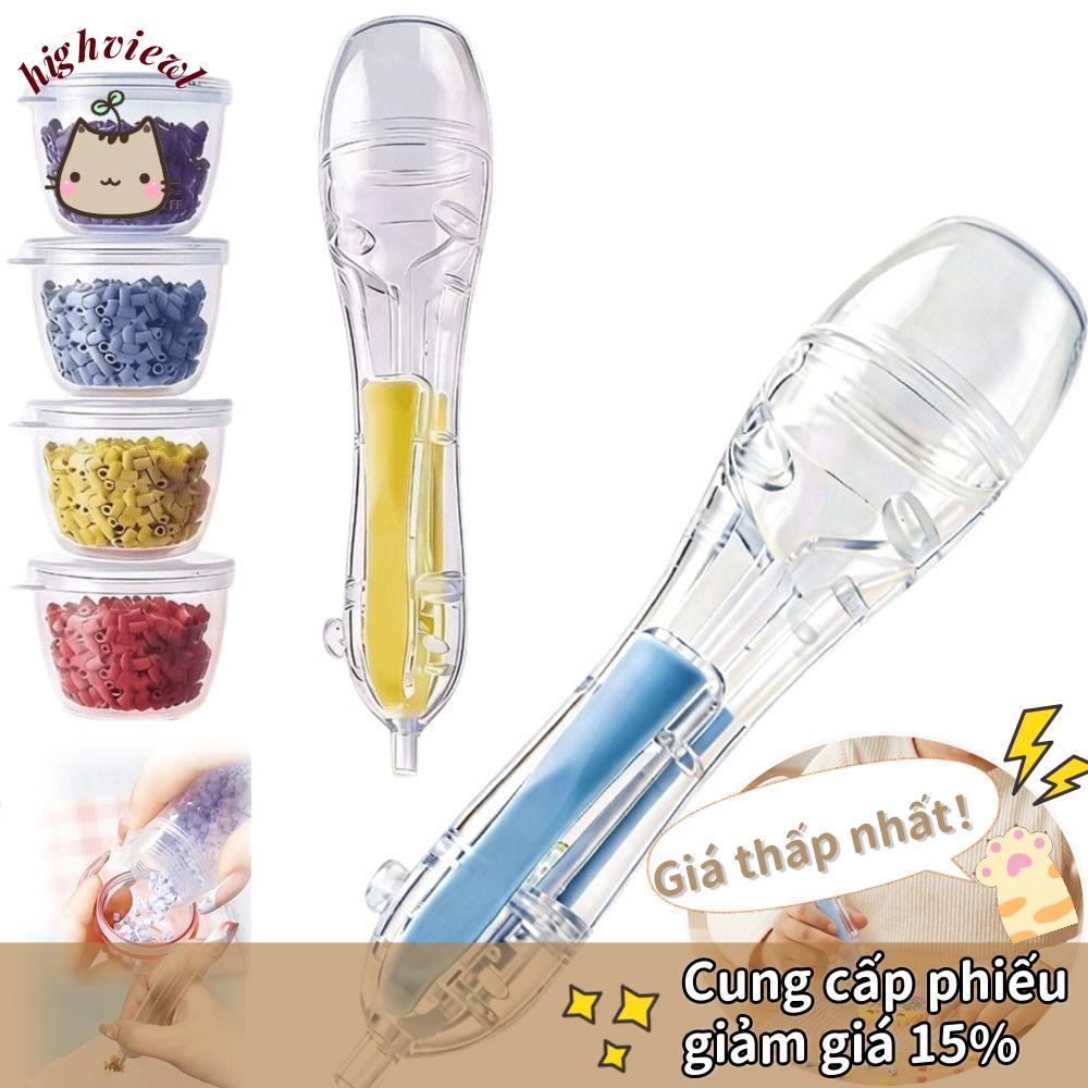 HIGHVIEWLS Bút tự động 2.6mm cho hạt cầu chì Perler, tiết kiệm thời gian, báo chí nhanh, dùng định vị hạt thủ công cho trẻ em