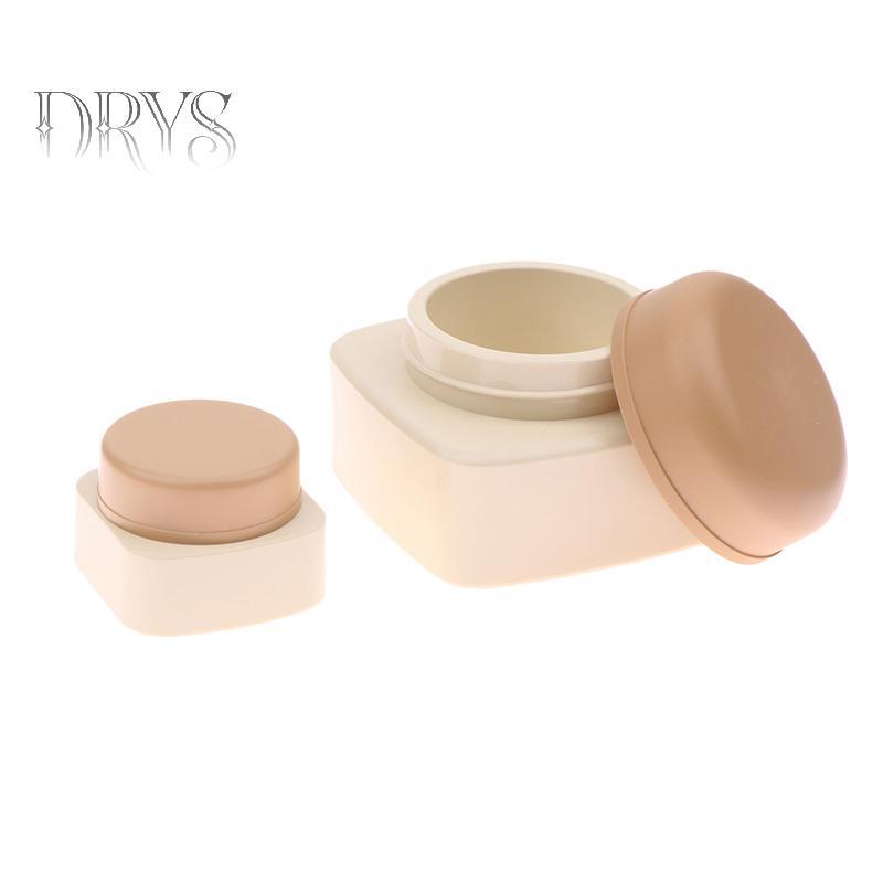 (TFT) 5 / 20g Nhựa Trống Móng Tay Nghệ Thuật Mỹ Phẩm Hộp Đựng Vuông Lọ Mặt Kem Nồi Gel Móng Tay Hộp Bột Trang Điểm Kem Dưỡng Da Dụng Cụ Paaging MỚI