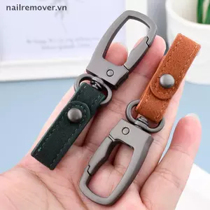 Móc khóa da handmade ô tô, khóa thắt lưng nam