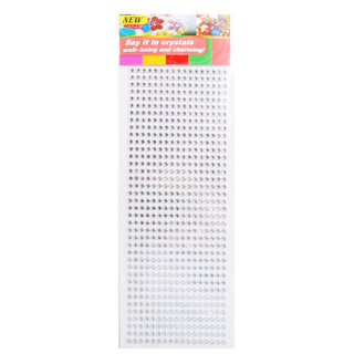 Hàng sẵn có Acrylic Pha Lê Kim Cương Dán Đá Quý Mặt Miếng Dán Trang Điểm Trẻ Em DIY Cốc Nước Trang Trí Lông Mày Dán