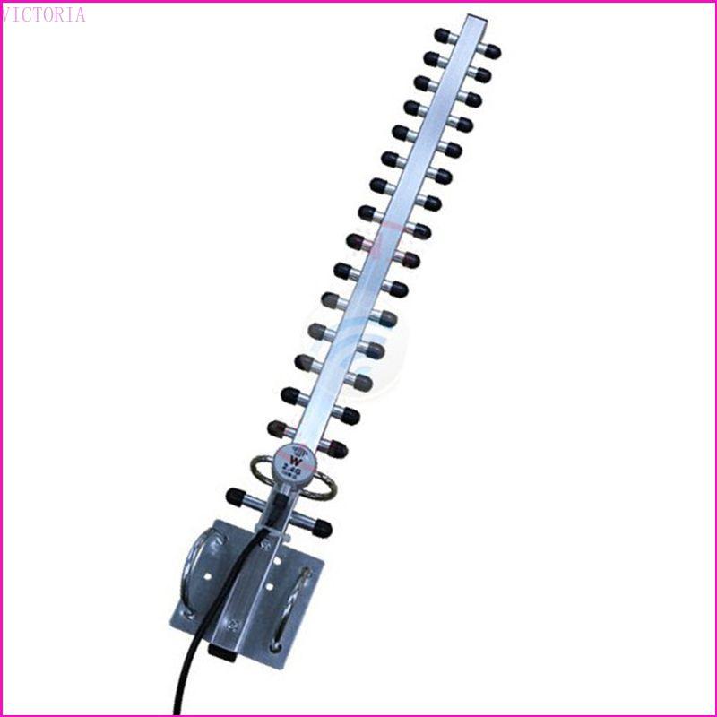 VIC 2 4G 25dBi Ăng Ten 2400-2500 MHz Ăng Ten Yagi Ngoài Trời RP-SMA Nam Cho Bộ Định Tuyến Tăng Cường Khuếch Đại Modem Accs