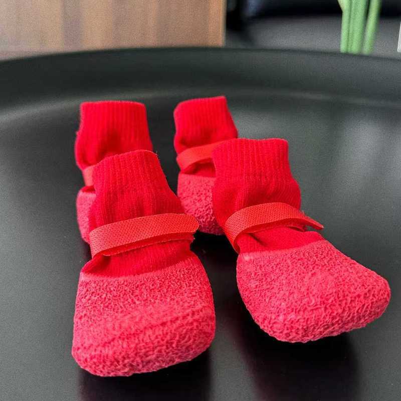 Chân Chó Đi Chơi Chống Trơn Trượt Tất Chống Thấm Nước Đế Mềm Chống Mài Mòn Cho Chó Đi Chơi Thú Cưng Thoáng Khí Chống Bẩn Giày