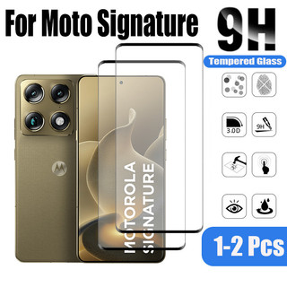 2 Chiếc Kính Cường Lực Bảo Vệ Màn Hình Cho Motorola Signature Moto edge 60 Pro Fusion 5G 9D Kính Bảo Vệ Phim