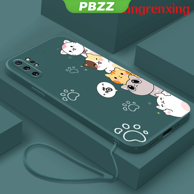 Ốp Điện Thoại Silicone Mềm Chống Sốc In Hình Mèo Hoạt Hình Cho samsung note 10 plus samsung note 10 YTDZMM02