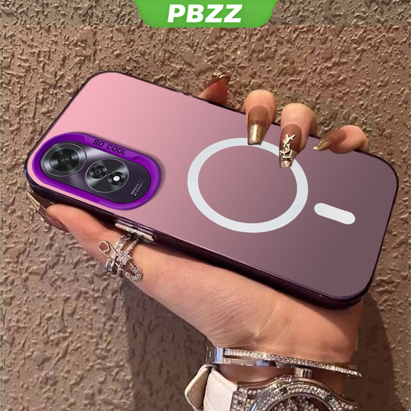 FOR ốp lưng Dành CHO Vỏ OPPO A60 2024 Vỏ điện thoại 4g Vỏ cứng Bảo vệ TPU Vỏ chống sốc mượt mà Thiết kế mới thẩm mỹ Không dây thu hút từ tính CYBSWX01
