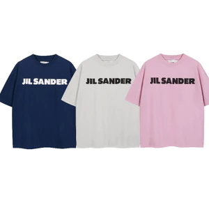 JIL Capsule Collection Áo thun in Logo chữ tối giản - Xám nhạt, Hồng, Xanh hoàng gia |Áo thun nam nữ- Đơn giản, thanh lịch, mềm mại, thoáng khí và thoải mái