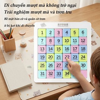 Bảng từ tính trượt số 2 mặt – Dạy số 1-35, nhựa an toàn – Rèn luyện tư duy logic – Đồ chơi giáo dục thông minh
