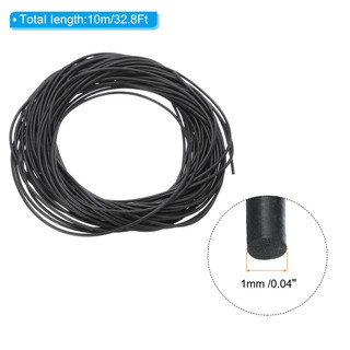 10M Silicon Bọt Cói Dải Tròn Mật Độ Cao Bọt Biển Chắc Chắn Dây Sọc Thời Tiết Cho Niêm Phong Khoảng Cách Chặn Cách Nhiệt