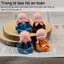 Nhựa bốn nhà sư nhỏ Tượng Phật đồ trang trí bảng điều khiển ô tô đồ trang trí trang trí bàn đồ trang trí