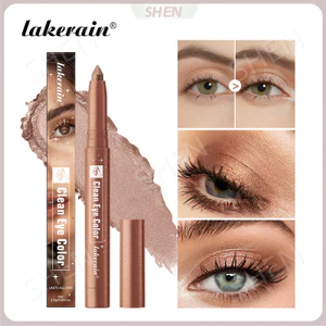 Lakerain Bronze Eyeshadow Stick Xoay Eye Highlighter 12 màu Contouring Lying Silkworm Pen