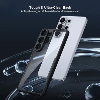 Ốp lưng chống sốc Acylic Armor trong suốt cho Samsung Galaxy S26 S25 Plus S26 + S25 + S26 S25 Ultra A57 S25 FE M56 A07 A26 A17 M36 Vỏ bảo vệ khung mềm TPU