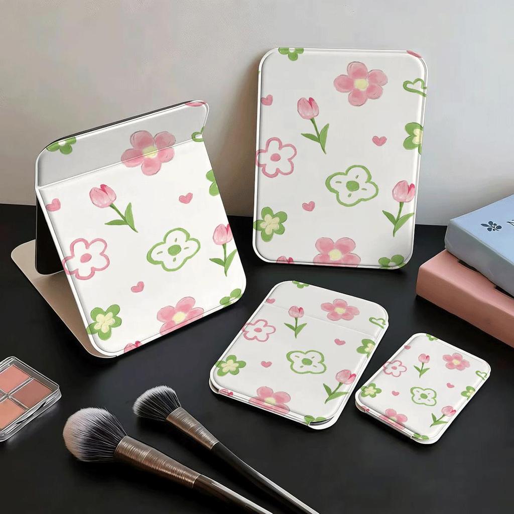 Hoa phấn nhẹ nhàngGương Makeup gấp gọn, chất lượng cao