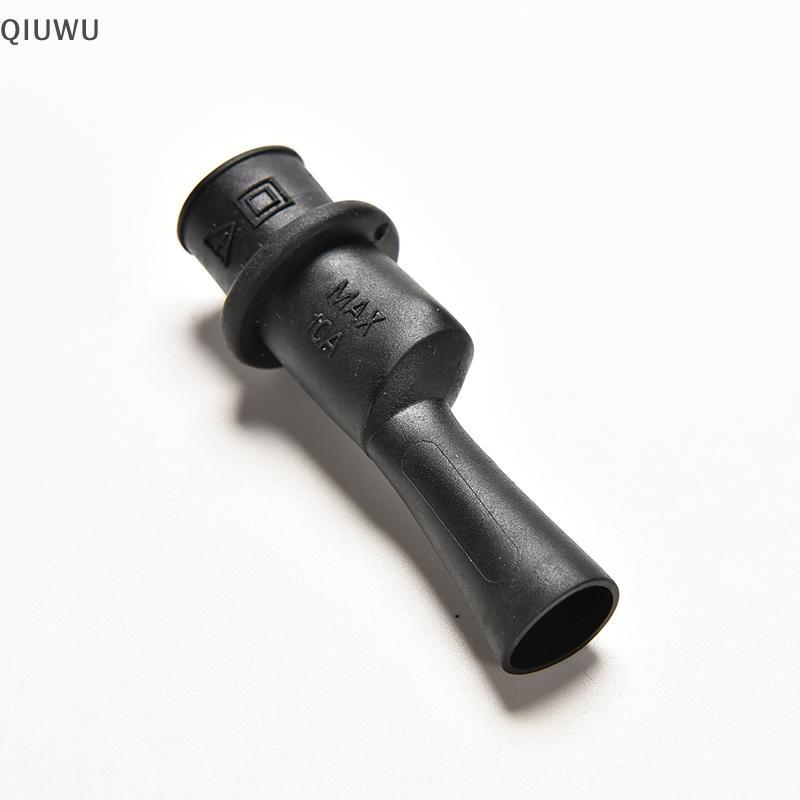 QIUWU 1 Cặp Kẹp thử nghiệm cá sấu cá sấu cho đầu dò vạn năng Fluke.