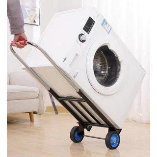 Xe Đẩy Gấp Gọn, Xe Kéo Hàng Xe Đẩy Hành Lý Khung Thép Chịu Lực Sơn Chống Gỉ
