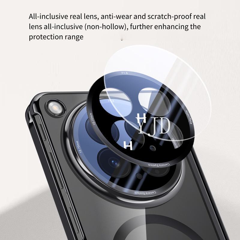Ốp Lưng Cho OPPO Find N6 Khung Mạ Điện Độ Nét Cao Phim Cường Lực Thu Hút Từ Tính Vỏ Điện Thoại Chống Rơi