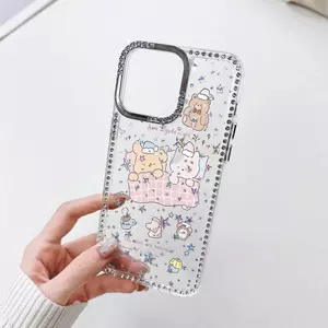 An Sướng Bạn Ốp Lưng Iphone 16plus Iphone 14 Đính Đá Sứ Sao Ốp Lưng 13/11 Pro