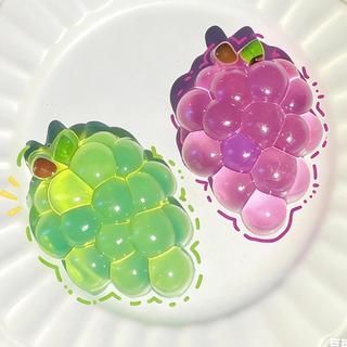 Squishy Trái Cây Nho Thần Tài Đồ Chơi Bóp Giảm Căng Thẳng Tay Đồ Chơi Chống Lo Âu Trái Cây Co Giãn Chậm Tăng Cảm Giác Đồ Chơi