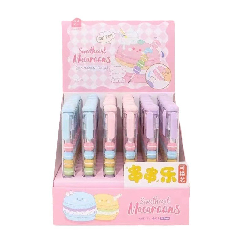🌟Keqijia 8212 Dây Dây Nhạc Bấm Bút Gel ins Cao Cấp P7LW