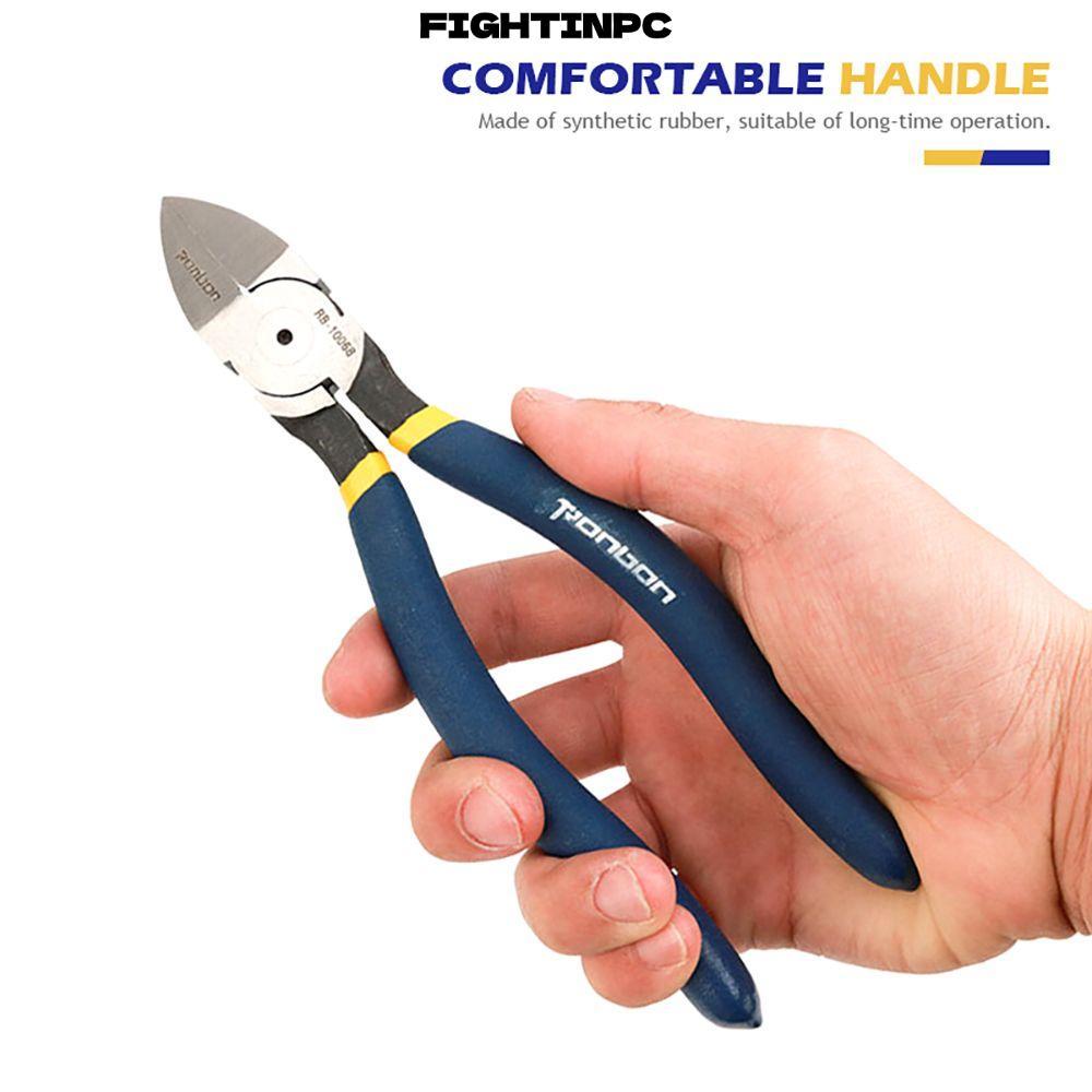 Kìm cắt FIGHTINPC Máy cắt bên hông Cáp sửa chữa mạnh mẽ Burrs Nipper