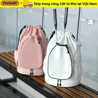 Ba lô thể thao đa năng PocketN, chống thấm nước, phù hợp cho cầu lông và pickleball