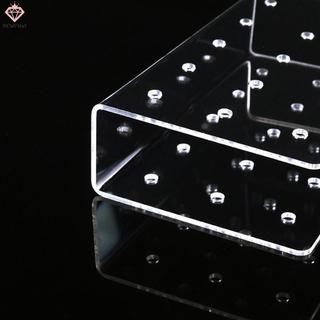Giá đỡ bánh Lollipop với 15 lỗ, làm từ acrylic trong suốt, phù hợp làm giá đỡ màn hình