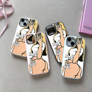 Vẻ đẹp sexy cho OPPO A96 A79 A78 A60 A57 A38 Realme C67 C65 C55 Reno 5, 6, 7, 8, 9 chống sụp đổ vỏ điện thoại