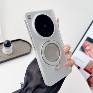 Bản lề từ tính Vỏ cứng mờ cho OPPO Find N6 N5 N3 N2 Vỏ nhẫn có giá đỡ xoay Vỏ chống sốc