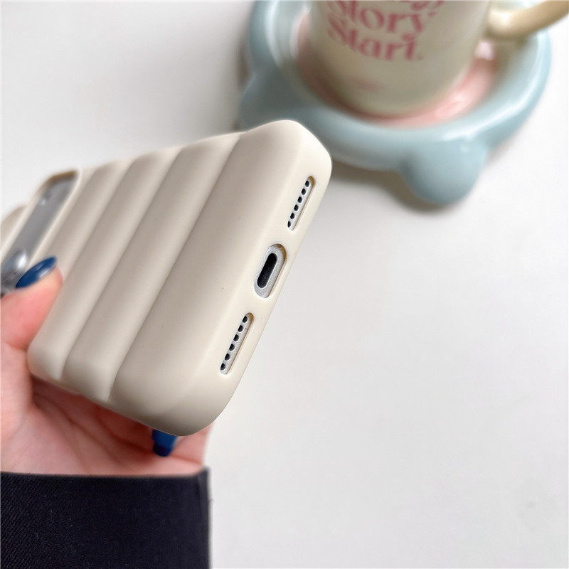 IPhone 17 Pro max Tai thỏ chất liệu TPU mờ IMD process phone case