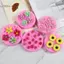 TRTR Bộ sưu tập hoa đa phong cách Khuôn silicon DIY Bánh được trang trí bằng sô cô la dạng lỏng Fondant Trang trí nhà bếp Khuôn nướng bánh VN