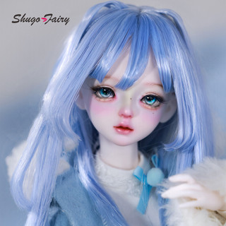 1 / 4 Bóng Khớp Búp Bê Sadie Nước Xanh Nàng Tiên Cá Core Anime Cô Gái Giả Tưởng Đại Dương Nữ Trọn Bộ Đầu Nhựa Điêu Khắc Shugafairy
