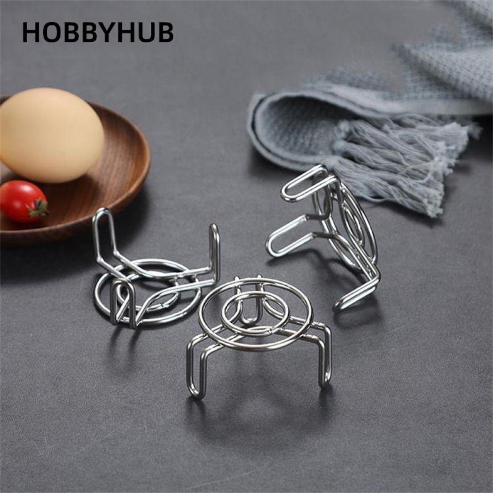 Giá hấp HOBBYHUB, Giá hấp Mini 2 kích thước Chiều cao và Chiều cao, Nồi bằng thép không gỉ bền bỉ Nấu ăn Giá hấp đa chức năng Cốc giữ nhiệt