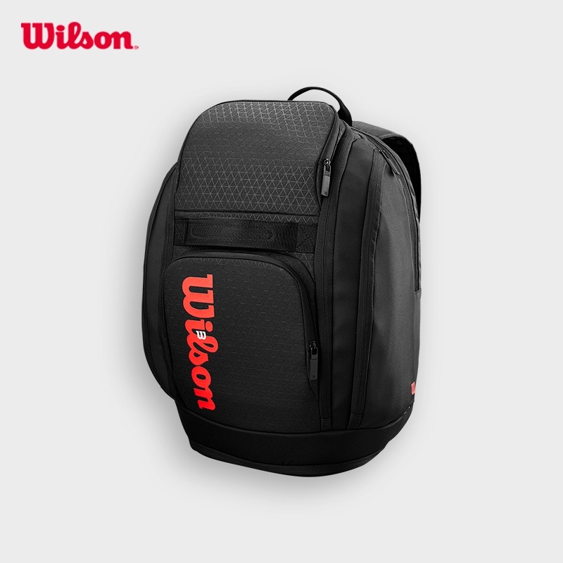 Wilson Clash V3 Backpack Black/Infrared Balo Đựng Vợt Tennis WR8037901