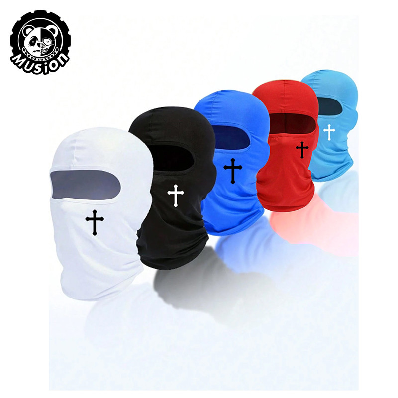 Mùa đông Musion Balaclava - Mũ bandana đa năng, thoáng khí với lỗ