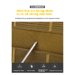 🏕️ Ba Lô Chiến Thuật 50L Vải Oxford | Kháng Mài Chống Thấm, Nhiều Ngăn Chia Lưu, Dùng 3 Dạng (Đôi Vai/Đơn Vai/Chịu Tay), Dành Cho Leo Núi, Cắm Trại & Lênh Lạc — ảnh 8