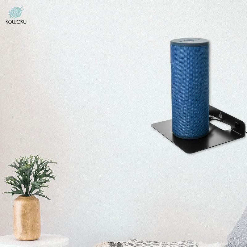 Kệ loa treo tường, Kệ treo tường nổi, Kim loại chắc chắn, Giá đỡ phụ kiện cao cấp nhỏ gọn cho loa
