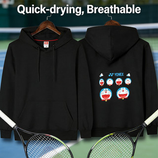 Áo hoodie YONEX thấm mồ hôi, phù hợp thể thao nam nữ
