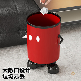 Trung Quốc Nội Thất Gia Đình Nguồn Nhà Máy Thùng Rác Hộ Gia Đình Phòng Khách Nhà Bếp Phòng Ngủ Vệ Sinh Dung Tích Lớn Giỏ Giấy Dễ Thương Thiết Kế Sáng Tạo Lưu Trữ Nhiều Lựa Chọn Di Động Khóa Con Dấu Tiện Lợi Mùi