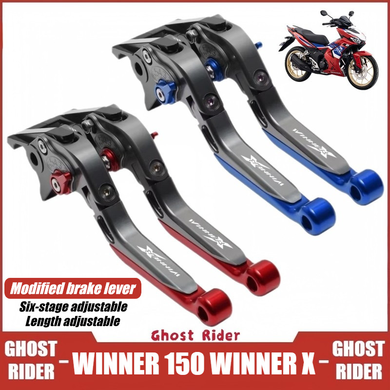 Dành Cho Xe HONDA WINNER X / WINNER 150 Có Thể Điều Chỉnh Phanh Đòn Bẩy Ly Hợp CNC Nhôm Phụ Kiện Xe Máy