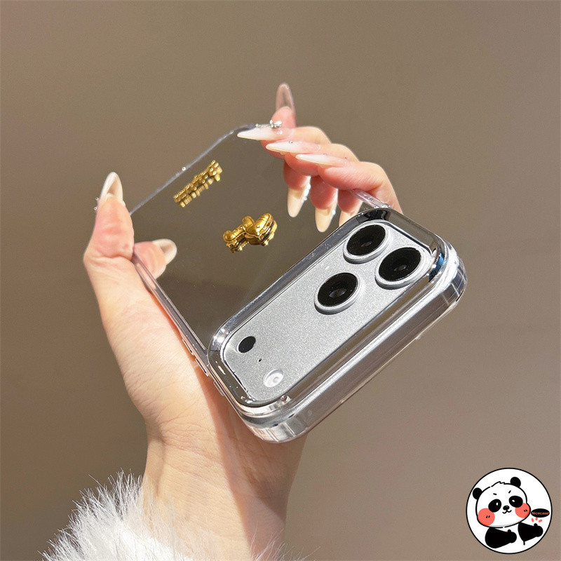 Ốp Điện Thoại Gương Ngựa Vàng Năm Mới Cho Honor 500 400 300 Pro Ultra 200 Smart 100 90 Lite 80 70 60 50 Pro Plus 60 50 SE Magic 8 7 6 Pro 5 4 Lite Vỏ Mềm Sang Trọng