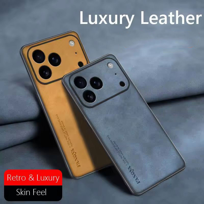 Ốp lưng điện thoại cao cấp bằng da cừu, chống sốc Cho iPhone 17 Air 16 15 14 Pro Max Plus ip17 ip16 ip15 ip14 2026 4G 5G