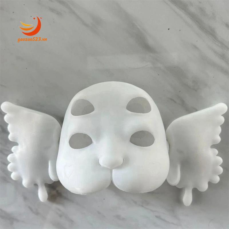 [gaozuo523.vn] Mặt nạ trẻ em khóc in 3D Phụ kiện tiệc tùng cao su Mặt nạ trang phục Cosplay DIY