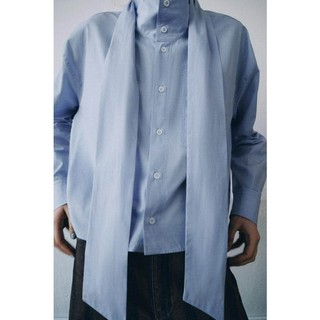 Áo sơ mi cổ cao dài tay thẳng Z Spring 1063899